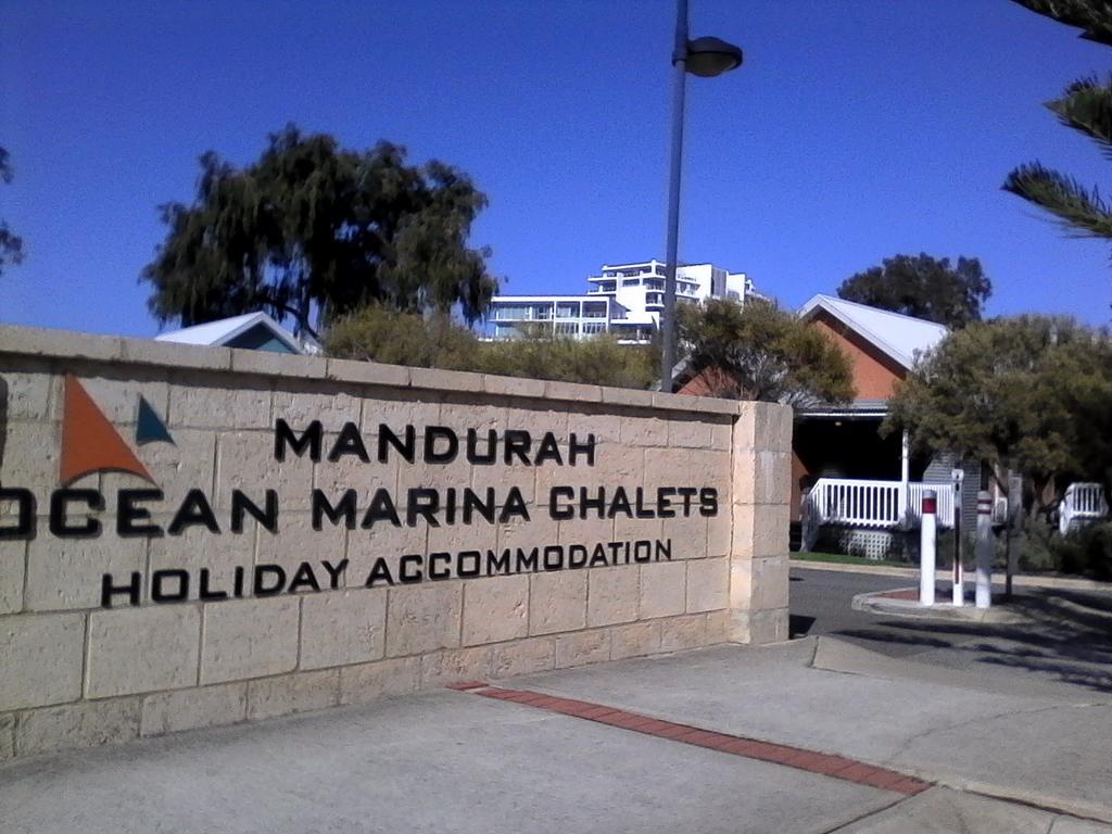 Mandurah Ocean Marina Chalets Dış mekan fotoğraf